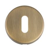 Eclipse 34915 Matt Antique Brass SS &lpar;52mm x 8mm&rpar; Standard Keyway Escutcheon