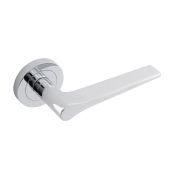 Eclipse 62130 Polished Chrome 'Monte' Lever on Round Rose Set &lpar;Freestyle Range&rpar;