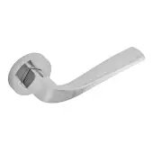 Eclipse 63222 Satin Nickel 'Lanza' Lever on Round Rose Set &lpar;Insignia Range&rpar;