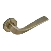 Eclipse 63225 Antique Bronze 'Lanza' Lever on Round Rose Set &lpar;Insignia Range&rpar;