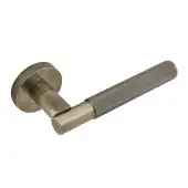 Eclipse 63245 Antique Bronze 'Linear' Lever on Round Rose Set &lpar;Insignia Range&rpar;