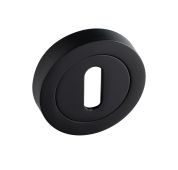 Eclipse 63562 Matt Black Standard Keyway Escutcheon on Round Rose &lpar;Insignia Range&rpar;