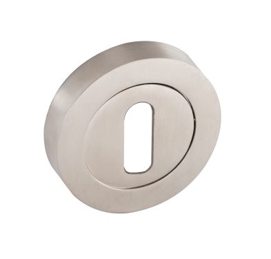 Click Here To Enlarge This Photo Of Eclipse 63651 Satin Nickel Standard Profile  Escutcheon on Round Rose &lpar;Insignia Range&rpar;