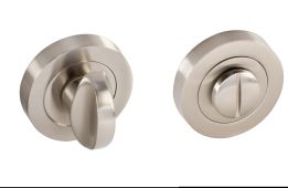 Eclipse 63691 Satin Nickel Thumbturn & Release on Round Rose &lpar;Insignia Range&rpar;