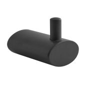 Eclipse 80126 &lpar;801 Series&rpar; Matt Black Single Robe Hook