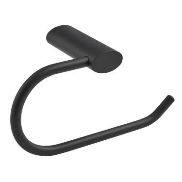 Click Here To Enlarge This Photo Of Eclipse 80129 &lpar;801 Series&rpar; Matt Black Toilet Roll Holder