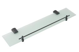 Eclipse 80135 &lpar;801 Series&rpar; Matt Black Glass Shelf