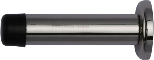 Click Here To Enlarge This Photo Of V1192 64-PNF Heritage Brass Projection Door Stop 64mm &lpar;75mm projection inc buffer&rpar; Polished Nickel Finish
