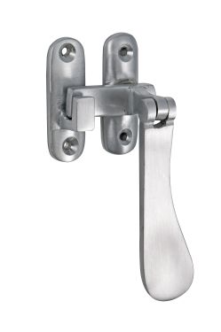 Click Here To Enlarge This Photo Of Eclipse 37818 Victorian Pattern Satin Chrome Hook&sol;Mortice Casement Fastener