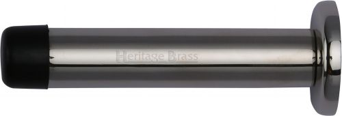 Click Here To Enlarge This Photo Of V1192 76-PNF Heritage Brass Projection Door Stop 76mm &lpar;87mm projection inc buffer&rpar; Polished Nickel Finish