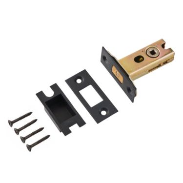 Click Here To Enlarge This Photo Of Eclipse 71516 63mm Heavy Duty Tubular Mortice Deadbolt - Matt Black