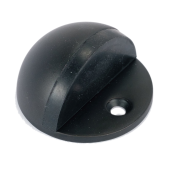 Eclipse 34933 Matt Black &lpar;SS&rpar; Shielded Oval Door Stop