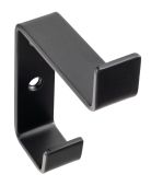 Eclipse 34948 Matt Black &lpar;SS&rpar; Heavy Duty Hat & Coat Hook