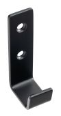 Eclipse 34949 Matt Black &lpar;SS&rpar; Strip Pattern Coat Hook