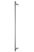 Eclipse 34663 Satin Stainless Steel 1000mm x 25mm Guardsman Pull Handle &lpar;900mm c&sol;c&rpar;