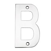 Eclipse 34782 Polished Stainless Steel &lpar;G304&rpar; 102mm Face Fix Letter B