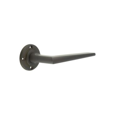 Click Here To Enlarge This Photo Of BUR10DB Frelan Hardware Burlington Mayfair Door Handles &lpar;No Outer Rose&rpar; Dark Bronze