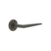 BUR10DB Frelan Hardware Burlington Mayfair Door Handles &lpar;No Outer Rose&rpar; Dark Bronze