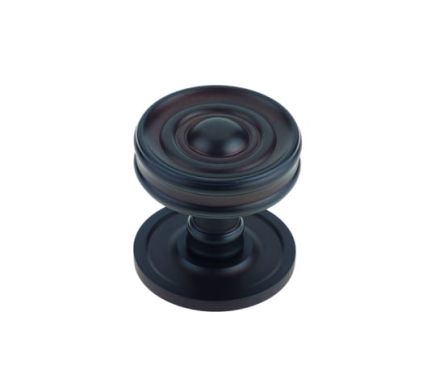 Click Here To Enlarge This Photo Of BUR111DB Frelan Hardware Burlington Bloomsbury 40mm Cupboard Knob Dark Bronze