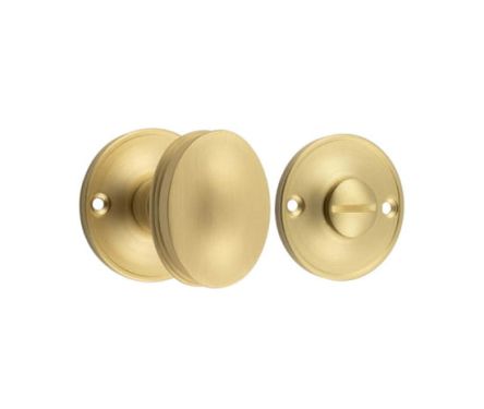 Click Here To Enlarge This Photo Of BUR120SB Frelan Hardware Burlington 40mm Turn & Release Satin Brass