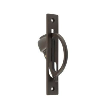 Click Here To Enlarge This Photo Of BUR280DB Frelan Hardware Burlington 130mm x 25mm Sliding Door Edge Pull Dark Bronze