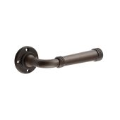 BUR35DB Frelan Hardware Burlington Highgate Door Handles &lpar;No Outer Rose&rpar; Dark Bronze