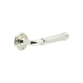 BUR35PN Frelan Hardware Burlington Highgate Door Handles &lpar;No Outer Rose&rpar; Polished Nickel