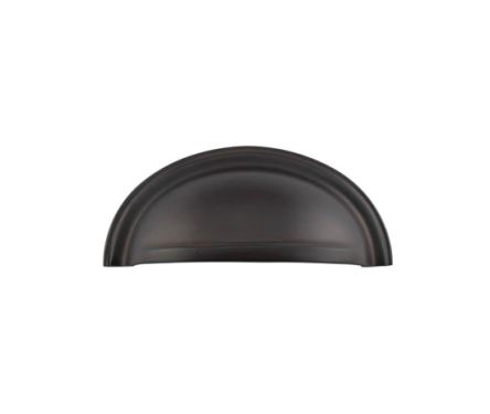 Click Here To Enlarge This Photo Of BUR423DB Frelan Hardware Burlington Cup Pull 70mm Dark Bronze
