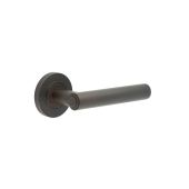 BUR45KIT79 Frelan Hardware Burlington Richmond Door Handles on Plain Rose Dark Bronze