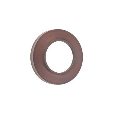 Click Here To Enlarge This Photo Of BUR51DB Frelan Hardware Burlington Chamfered Outer Roses for Levers and Turn & Releases Dark Bronze