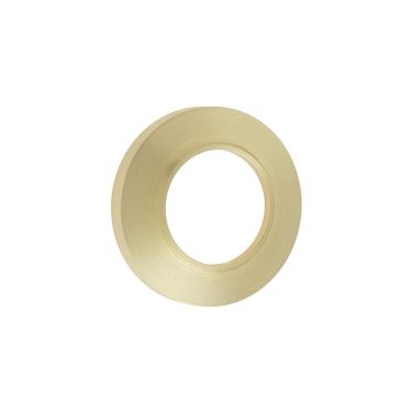 Click Here To Enlarge This Photo Of BUR51SB Frelan Hardware Burlington Chamfered Outer Roses for Levers and Turn & Releases Satin Brass