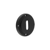 BUR60MB Frelan Hardware Burlington Standard Keyway Escutcheon &lpar;No Outer Rose&rpar; Matt Black
