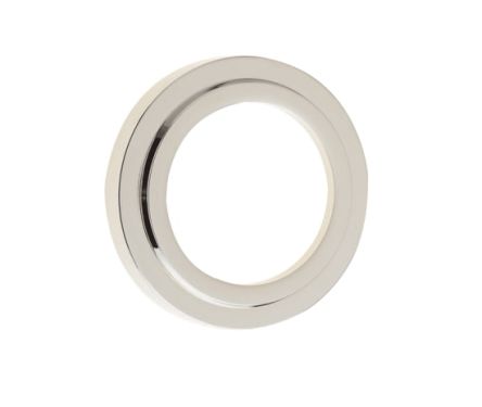 Click Here To Enlarge This Photo Of BUR73PN Frelan Hardware Burlington Stepped Outer Rose for Escutcheons Polished Nickel