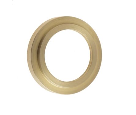 Click Here To Enlarge This Photo Of BUR73SB Frelan Hardware Burlington Stepped Outer Rose for Escutcheons Satin Brass