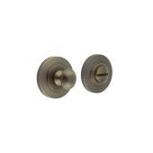 BUR-80AB-51AB Frelan Hardware Burlington Turn & Release &lpar;Inner 1&rpar; Chamfered Rose Antique Brass