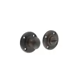 BUR80DB Frelan Hardware Burlington Turns & Release &lpar;Inner 1&rpar; &lpar;No Outer Rose&rpar; Dark Bronze