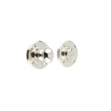 Click Here To Enlarge This Photo Of BUR80PN Frelan Hardware Burlington Turns & Release &lpar;Inner 1&rpar; &lpar;No Outer Rose&rpar; Polished Nickel