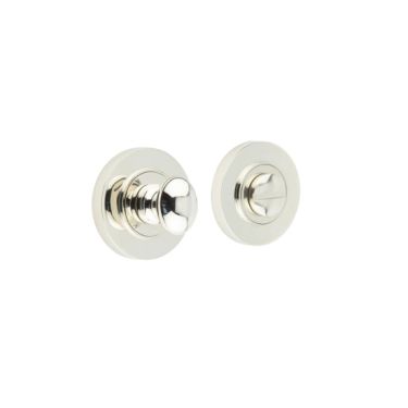 Click Here To Enlarge This Photo Of BUR-80PN-50PN Frelan Hardware Burlington Turn & Release &lpar;Inner 1&rpar; Plain Rose Polished Nickel