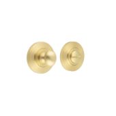 BUR-80SB-51SB Frelan Hardware Burlington Turn & Release &lpar;Inner 1&rpar; Chamfered Rose Satin Brass