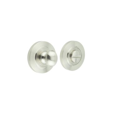 Click Here To Enlarge This Photo Of BUR-80SN-51SN Frelan Hardware Burlington Turn & Release &lpar;Inner 1&rpar; Chamfered Rose Satin Nickel