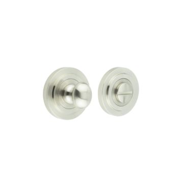 Click Here To Enlarge This Photo Of BUR-80SN-52SN Frelan Hardware Burlington Turn & Release &lpar;Inner 1&rpar; Stepped Rose Satin Nickel