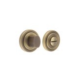 BUR-81AB-52AB Frelan Hardware Burlington Turn & Release &lpar;Inner 3&rpar; Stepped Rose Antique Brass