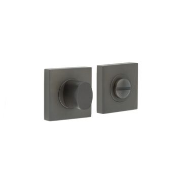 Click Here To Enlarge This Photo Of BUR-81DB-150DB Frelan Hardware Burlington Turn & Release &lpar;Inner 3&rpar; Square Plain Rose Dark Bronze