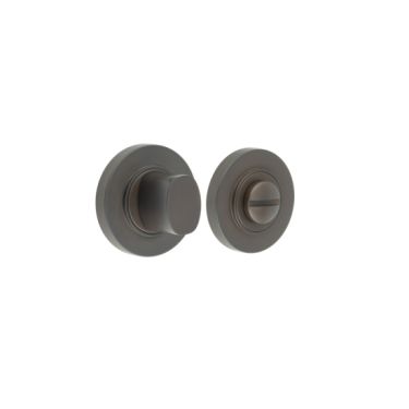 Click Here To Enlarge This Photo Of BUR-81DB-50DB Frelan Hardware Burlington Turn & Release &lpar;Inner 3&rpar; Plain Rose Dark Bronze