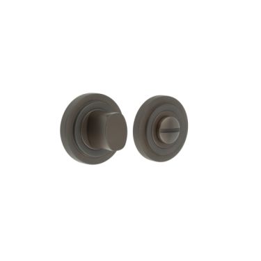 Click Here To Enlarge This Photo Of BUR-81DB-52DB Frelan Hardware Burlington Turn & Release &lpar;Inner 3&rpar; Stepped Rose Dark Bronze
