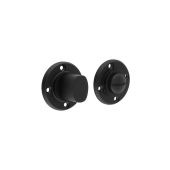 BUR81MB Frelan Hardware Burlington Turns & Release &lpar;Inner 3&rpar; &lpar;No Outer Rose&rpar; Matt Black