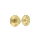 BUR-81SB-51SB Frelan Hardware Burlington Turn & Release &lpar;Inner 3&rpar; Chamfered Rose Satin Brass
