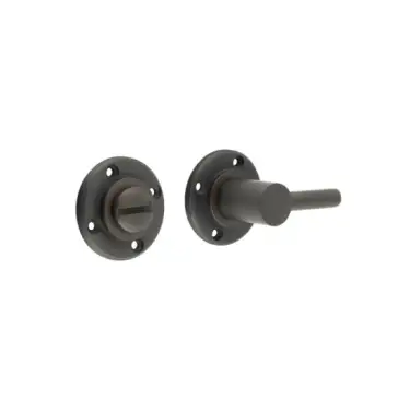 Click Here To Enlarge This Photo Of BUR82DB Frelan Hardware Burlington Easy Turn & Release &lpar;No Outer Rose&rpar; Dark Bronze