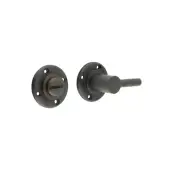 BUR82DB Frelan Hardware Burlington Easy Turn & Release &lpar;No Outer Rose&rpar; Dark Bronze