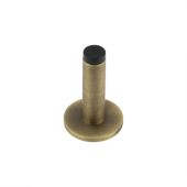 BUR-970AB-971AB Frelan Hardware Burlington Plain 75mm Wall Mounted Door Stop &lpar;Plain Rose&rpar; Antique Brass